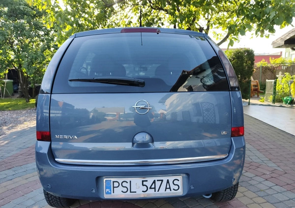 Opel Meriva cena 11900 przebieg: 182000, rok produkcji 2007 z Słupca małe 154